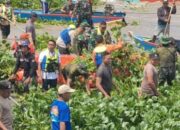 Kodim 1420/Sidrap Gelar Karya Bakti di Danau Sidenreng, Forkopimda Turut Hadir