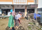 Koramil 02 Tellu Limpoe Gandeng Ojol Gelar Aksi Massal di Pasar Sentral Amparita