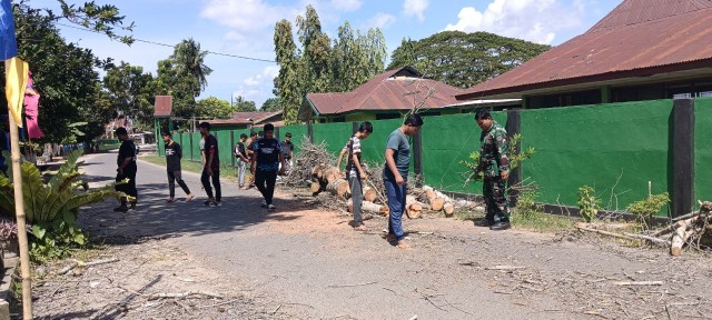 Babinsa Turun Tangan, Pesantren di Baranti Jadi Lebih Aman