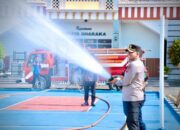 Acara tradisi Warnai Upacara Kenaikan Pangkat di Polres Sidrap