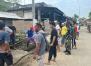 Koramil Dua Pitue Tutup 2025 dengan Aksi di Desa Bila