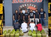 Gas 3 Kg Digondol, Tim Pegasus Jeneponto Bekuk 4 Pelaku!