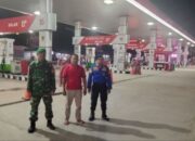 Babinsa-Damkar Sidrap Siaga Malam, Titik Vital Dijaga Ketat!