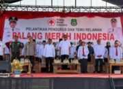 PMI Sidrap Ganti Nahkoda, Tokoh TNI Turut Hadir di Lapangan Andi Takko