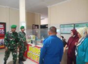 Babinsa & Damkar Perketat Malam di Dua Pitue