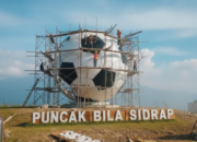 Puncak Bila Sidrap Tancap Gas Bangun Landmark Spektakuler di Atas Bukit