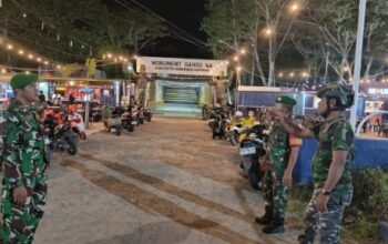 TNI Siaga di Pangkajene! Patroli Malam Bikin Warga Bertanya: Aman atau Makin Ketat?