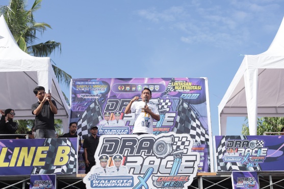 Bupati Sidrap Apresiasi Drag Race Diesel Gank, Sport & Ekonomi Ikut Ngebut!
