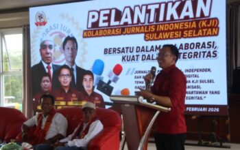 KJI Sulsel Resmi Dilantik di Sidrap, Edy Basri Diberi Target Bentuk 24 Pengurus Daerah