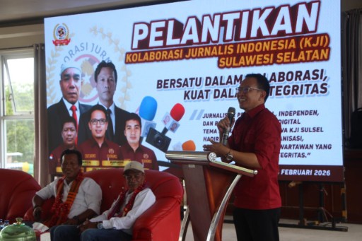 KJI Sulsel Resmi Dilantik di Sidrap, Edy Basri Diberi Target Bentuk 24 Pengurus Daerah