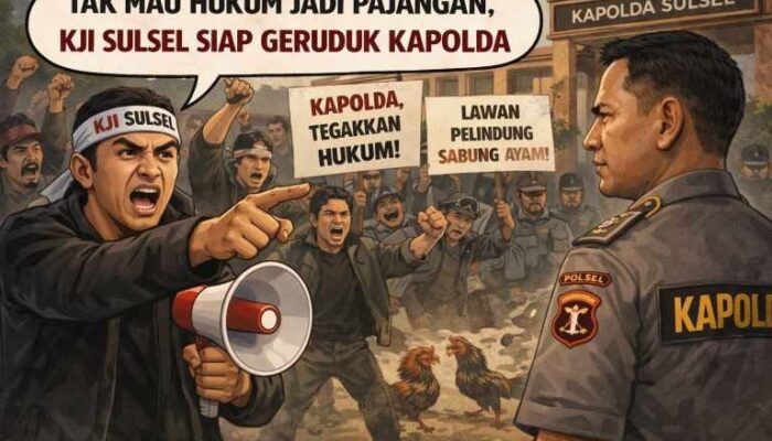 Tak Mau Hukum Jadi Pajangan, KJI Sulsel Siap Geruduk Kapolda