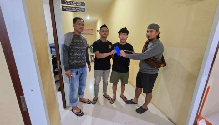 Sat. Reskrim Polres Sidrap Amankan Terduga Pelaku Kekerasan Terhadap Perempuan