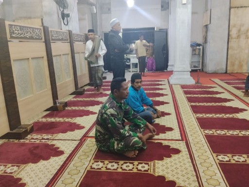 Babinsa Sidrap Safari Shalat Subuh Bikin Warga Makin Solid