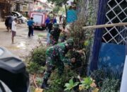 Ada Apa di Rappang? Personel Koramil ‘Sikat’ Jalan Protokol dan Pemukiman