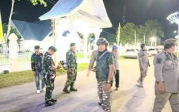 Ramadhan Aman! Patroli Gabungan Sisir Pangkajene Tengah Malam