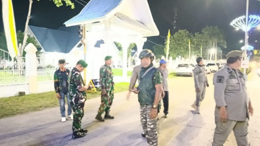 Ramadhan Aman! Patroli Gabungan Sisir Pangkajene Tengah Malam