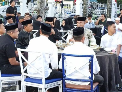 Dandim 1420/Sidrap Bukber Bareng Forkopimda, Ramadan di Sidrap Makin Solid!