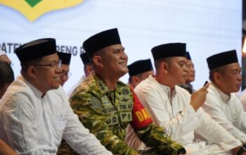 Senyum Dandim 1420/Sidrap di Tabligh Akbar, Dukung Iman Warga di Bulan Ramadan