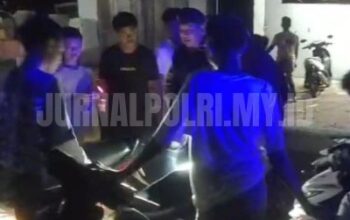 Malam Disisir Polisi! Kapolsek Kelara Bubarkan Knalpot Brong