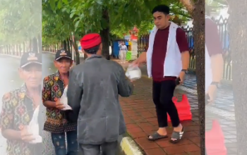 PSI Kabupaten Gowa Gelar Bagi-bagi Takjil di Lapangan Syech Yusuf