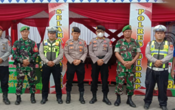 Babinsa Maritengngae All Out, Pos Ketupat Ganggawa Dijaga Ketat!