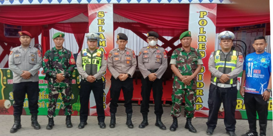 Babinsa Maritengngae All Out, Pos Ketupat Ganggawa Dijaga Ketat!