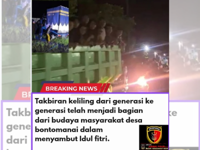 Takbir Bontomanai Meledak!