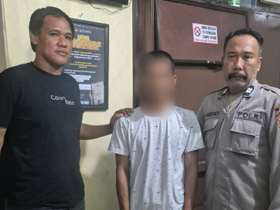 Tim Resmob Polres Sidrap amankan terduga pelaku penipuan sepeda motor di Watang Pulu.