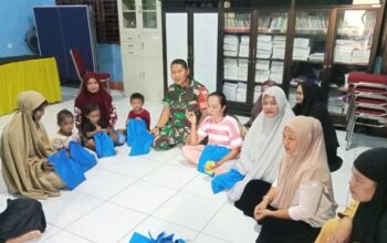 Babinsa Kodim 1420/Sidrap Kawal Program MBG, Gizi Warga Jadi Prioritas