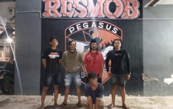 Tim Pegasus Resmob Jeneponto Gasak Maling HP Saat Panen Padi