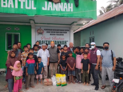 Wujud Kepedulian di Bulan Ramadhan, Satresnarkoba Polres Poso Gelar Bansos di Panti Asuhan Baitul Jannah