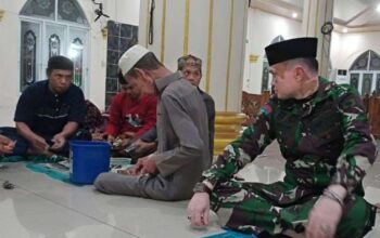 Babinsa Jajaran Kodim 1420/Sidrap Pantau Wilayah Sejak Subuh