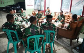 Dandim Sidrap Sambangi Watang Pulu, Bakar Semangat Prajurit