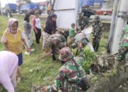 Babinsa Peduli! Aksi Bersih Desa Ini Bikin Lingkungan Sehat dan Asri