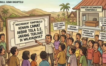 Masyarakat Tompobulu: “Kenapa Camat Akbar Tola, S.E. Jarang Terlihat di Wilayahnya?”