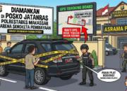 GPS Bongkar Xpander Sengketa Diduga Digunakan Oknum Aparat Pakai Plat Bodong