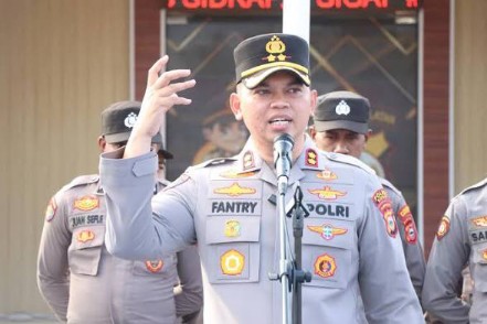Kapolres Turun Langsung, Mudik Sidrap Dijaga Ketat