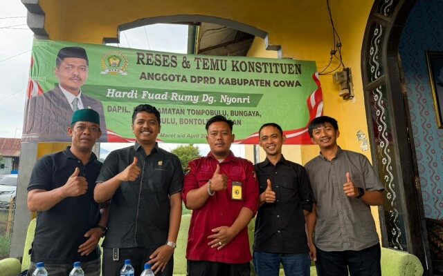 Perkuat Koneksi dengan Rakyat Dapil IV, Hardi Fuad Rumy Daeng Nyonri Gelar Reses Akbar di Tompobulu Didampingi Sekcam