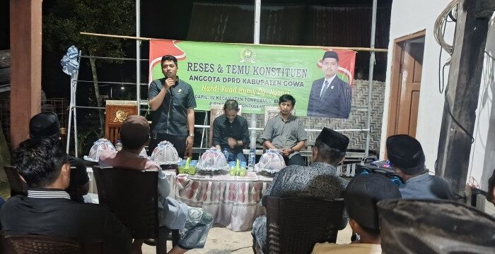 Jemput Aspirasi di Akar Rumput, Hardi Fuad Rumy Daeng Nyonri Gelar Reses di Desa Bontobuddung Didampingi Sekcam Tompobulu