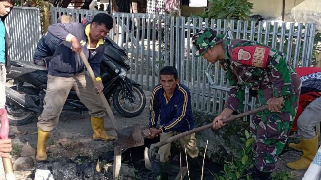 TNI Masuk Desa, Kampung Disulap