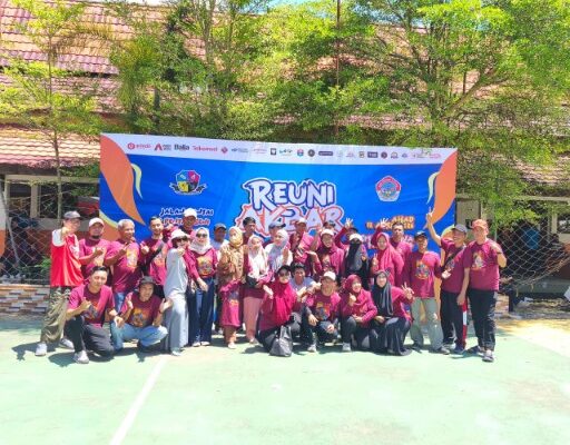 1000 Alumni SMK Negeri 4 Gowa Dulu Teman Sekarang Keluarga di Reuni Akbar IKA GRAFIKA