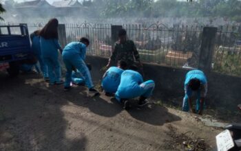 Kuburan Lagon Diserbu! Aksi Babinsa & Siswa Bikin Haru