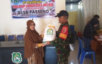 Babinsa Kawal Ketat! Bantuan Dipastikan Tidak Melenceng