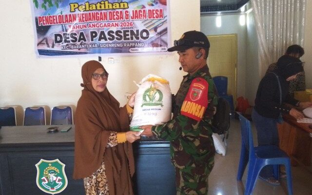 Babinsa Kawal Ketat! Bantuan Dipastikan Tidak Melenceng